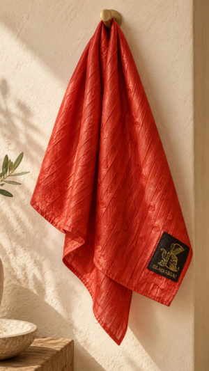 Coral scarf