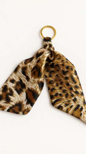 Classic Leopard Key Ring